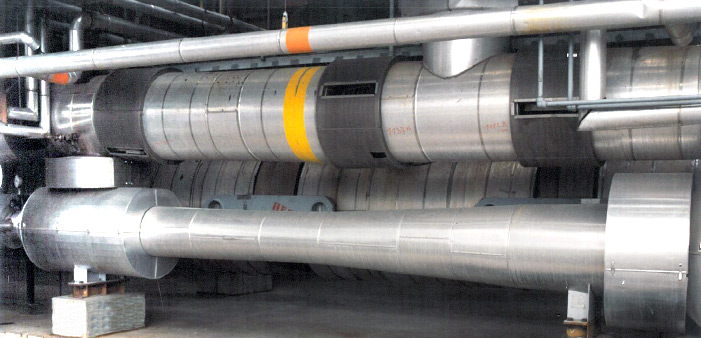 Körting Dampfstrahl-Ventilator im Einsatz