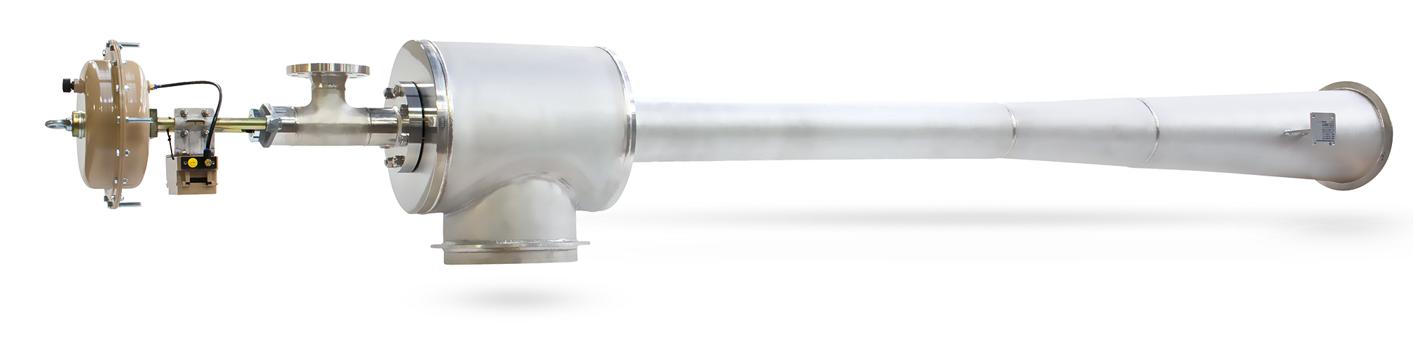 Körting steam jet compressor with nozzle needle control